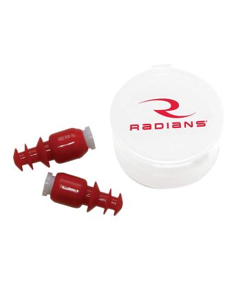 Radians CF7000BP Cease Fire Earplugs Baffle In Ear Red Adult 1 Pair
