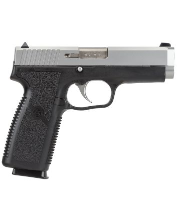 Kahr Arms CT9093 CT99mm Luger 8+1, 4" Stainless Steel Barrel, Matte Serrated Stainless Steel Slide, Black Polymer Frame, Black Textured Polymer Grip, No Safety, Right Hand