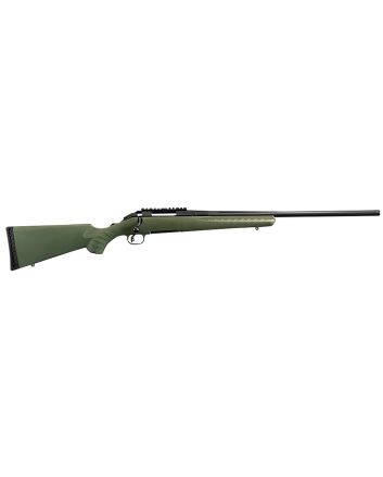 Ruger 6973 American PredatorFull Size 6.5 Creedmoor 4+1 22" Matte Black Threaded Barrel, Matte Black Steel Receiver w/Picatinny Rail, Moss Green Fixed Synthetic Stock