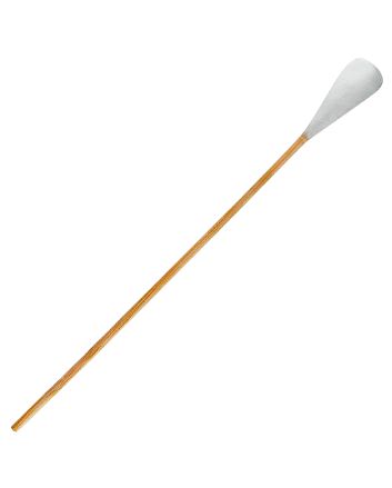 RamRodz 45075 Barrel &amp; Breech Cleaning Swabs 45 Cal Handgun Firearm Cotton/Bamboo 8" Long 100 Per Pkg