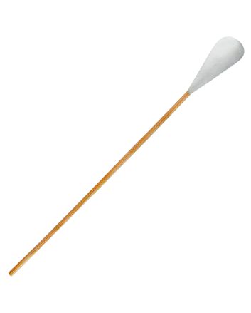 RamRodz 50075 Barrel &amp; Breech Cleaning Swabs 50 Cal Cotton/Bamboo 8" Long 75 Per Bag