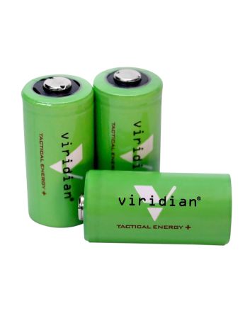 Viridian 3500006 CR123 BatteryGreen 3.0 Volts 1,750 mAh (3) Single Pack