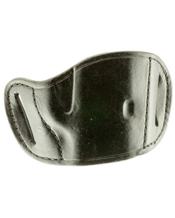 Bulldog MLBM MoldedOWB Black Leather Belt Slide Fits Browning Hi-Power Fits Kahr P45 Right Hand