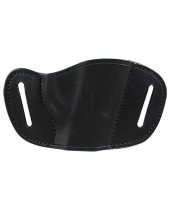 Bulldog MLBIP Inside The PocketBlack Leather Fits Micro Pistols 22/25/380 Fits Ruger LCP/Walther PPK Ambidextrous
