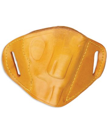 Bulldog MLTRS MoldedOWB Tan Leather Belt Slide Fits S&amp;W J Frame Fits 2-4" Barrel Right Hand