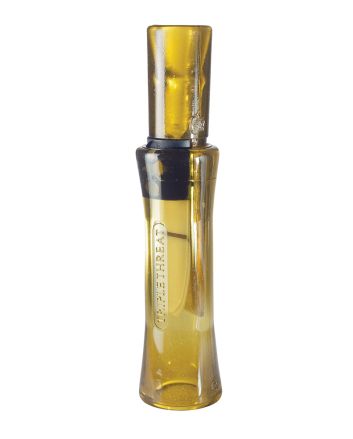 Duck Commander DC2011 Triple ThreatOpen Call Triple Reed Mallard Hen Sounds Attracts Ducks Yellow Polycarbonate