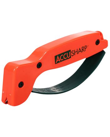 AccuSharp 014C SharpenerHand Held Tungsten Carbide Sharpener Orange