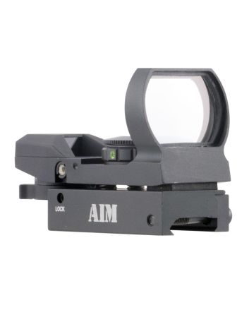 Aim Sports RT4WF1 Reflex Sight Warfare Edition Matte Black 1x 24mm x 34mm Red/Green Multi Reticle