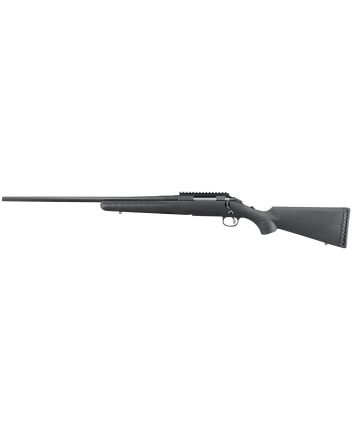 Ruger 6917 AmericanFull Size 308 Win 4+1 22" Matte Black Steel Barrel, Matte Black Picatinny Rail Steel Receiver, Black Fixed Synthetic Stock, Left Hand