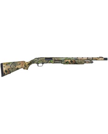 Mossberg 52280 500Full Size 12 Gauge Pump 3" 5+1 20" Mossy Oak Obsession Vent Rib Barrel &amp; Integral Scope Mount Steel Receiver, Fixed Mossy Oak Obsession Synthetic Stock, X-Factor Ported Choke