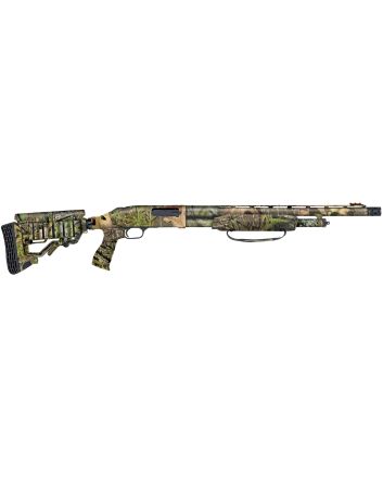 Mossberg 53265 500 Tactical 12 Gauge 5+1 3" 20" Vent Rib Barrel, Dual Extractors, Overall Mossy Oak Obsession, Synthetic 6 Position Stock w/Shell Holder,Includes X-Factor Ported Choke