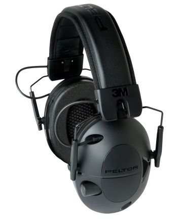 Peltor TAC100OTH Sport Tactical 100 Polymer 22 dB Over the Head Black Adult 1 Pair
