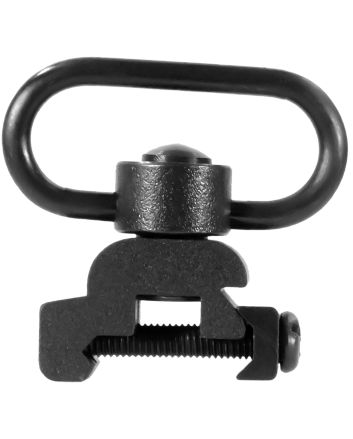 Aim Sports MT030 Sling Rail MountBlack Anodized 1.41" Quick Detach w/Push Button Aluminum Picatinny/Weaver