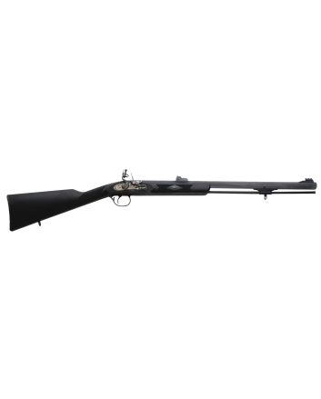 Traditions R3200850 Deerhunter50 Cal 24" Flintlock Blued Black Synthetic Stock