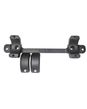 DNZ AB3L1M Game Reaper-Browning Scope Mount/Ring Combo Matte Black 1"