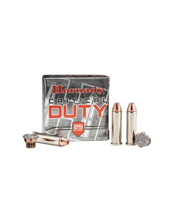 Hornady 90511 Critical Duty357Mag 135gr Hornady FlexLock 25 Per Box/10 Case