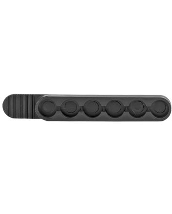 DeSantis Gunhide T11BAZZZ0 Swift Stripmade of Polymer with Black Finish for 38 Special, 357 Mag S&amp;W J Frame Holds up to 6rds