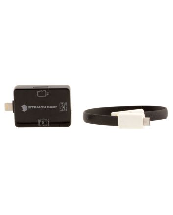 Stealth Cam STCSDCRIOS Memory Card ReaderView Photos/Videos Black Compatible w/ iOS