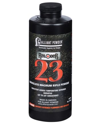 Alliant Powder RELODER23 Rifle Powder Reloder 23 Rifle Multi-Caliber1 lb