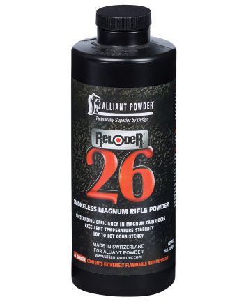 Alliant Powder RELODER26 Rifle Powder Reloder 26 Rifle Multi-Caliber Magnum 1 lb
