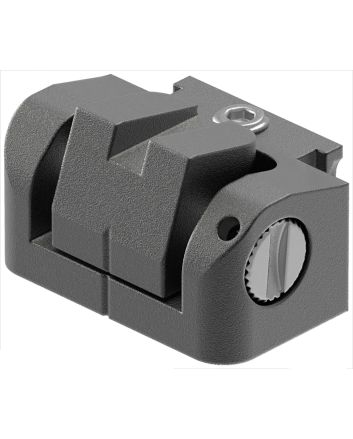 Leupold 120058 DeltaPoint Pro Rear Iron Sight Co-Witness, Black Aluminum