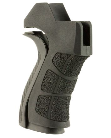 ATI Outdoors A5102342 X2 Pistol Grip Made of DuPont Zytel Polymer With Black Textured Finish for AR-15, AR-10, Ruger 22 Charger