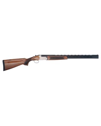 TriStar 30206 Setter S/T20 Gauge 26" 2rd 3" Silver Engraved Rec Semi-Gloss Turkish Walnut Stock Right Hand (Full Size) Includes 5 MobilChoke