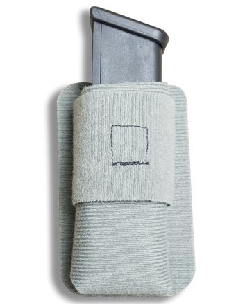 Vertx VTX5110 MAK Mag Pouch Single Gray Velcro One-Wrap Belt Loop 45 ACP