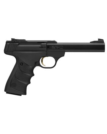 Browning 051497490 Buck Mark URX 22 LR 10+1 5.50" Slab Side Barrel, Matte Black Serrated Steel Slide &amp; Aluminum Frame, Black Overmolded RX Grips