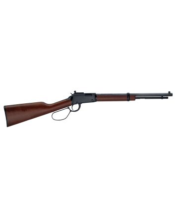 Henry H001TMLP Small Game Carbine 22 WMR Caliber with 9+1 Capacity, 17" Barrel, Black Metal Finish &amp; American Walnut Stock Right Hand (Full Size)