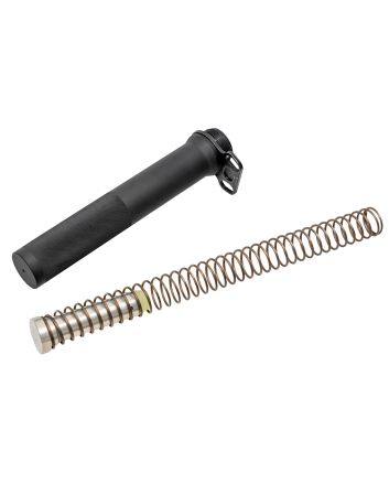 CMMG 55CA65A Receiver Extension KitBlack Buffer Tube, Carbine Buffer, Ambi Sling Mount End Plate, Fits AR-15 Pistol