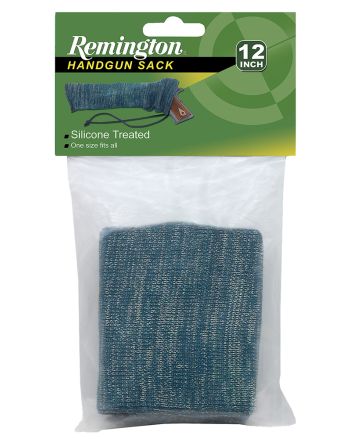 Remington Accessories 17269 Gun Sack12" Handgun Green Silicone Treated Polyester