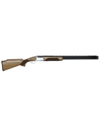 CZ-USA 06459 Redhead Premier Target 12 Gauge 3" 2rd 30" Gloss Black Chrome Barrel, Silver Satin Chrome Metal Finish, Turkish Walnut Stock Includes 5 Extended Chokes