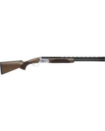 CZ-USA 06469 Redhead Premier Reduced Length 20 Gauge Compact 3" 2rd 24" Gloss Black Chrome Barrel, Silver Satin Chrome Metal Finish, Turkish Walnut Stock Includes 5 Chokes
