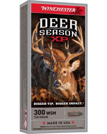 Winchester Ammo X300SDS Deer Season XP300WSM 150gr Extreme Point 20 Per Box/10 Case