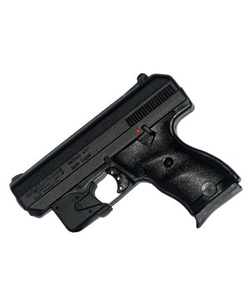 Hi-Point 916LLTGM C99mm Luger 8+1 3.50" Black Steel Barrel, Black Powder Coated Serrated Steel Slide, Black Polymer Frame Black Polymer Grip, LaserLyte Laser