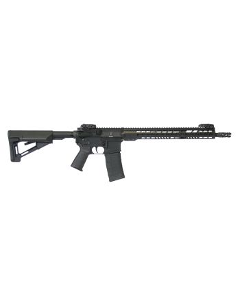 ArmaLite M15TAC16 M-15 Tactical 5.56x45mm NATO 30+1 16" Barrel, Black Hard Coat Anodized Receiver,Adjustable Magpul STR Collapsible Stock, Magpul MBUS Front &amp; Rear Sights, Flash Hider, Optics Ready