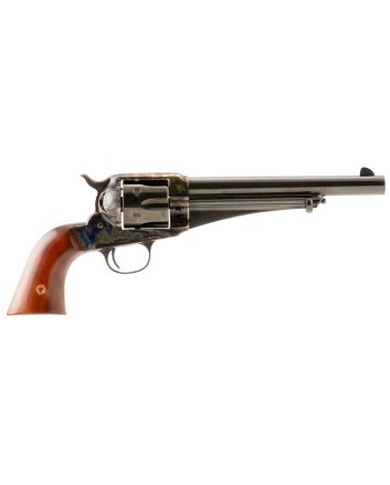 Taylors &amp; Company 550378 1875 Army Outlaw 357 Mag Caliber with 7.50" Blued Finish Barrel, 6rd Capacity Blued Finish Cylinder, Color Case Hardened Finish Steel Frame &amp; Walnut Grip
