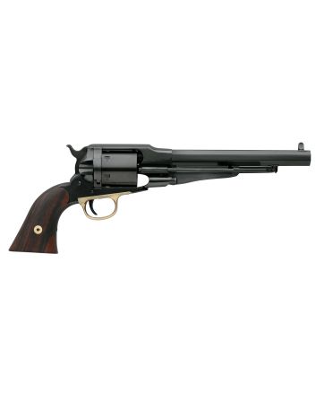 Taylors &amp; Company 550773 1858 Remington Conversion 38 Special Caliber with 7.37" Barrel, 6rd Capacity Cylinder, Overall Blued Finish Steel &amp; Walnut Grip
