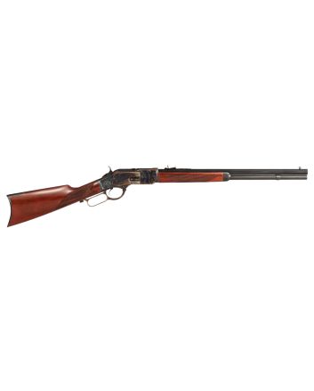 Taylors &amp; Company 550221COM 1873 Comanchero 45 Colt (LC) Caliber with 10+1 Capacity, 20" Blued Barrel, Color Case Hardened Metal Finish &amp; Walnut Stock Right Hand (Full Size)