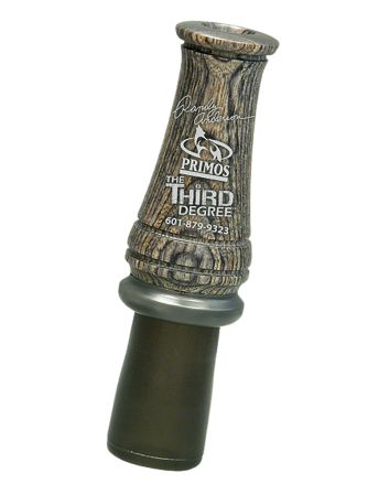 Primos 372 Randy Anderson Third Degree Open Call Attracts Predators Green Laminated Wood