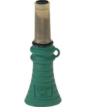 Primos 355 Randy Anderson Catnip Open Call Bobcats/Fawn/Rabbit Sounds Attracts Predators Green Rubber