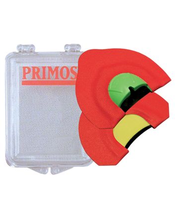 Primos PS1723 Randy Anderson Howler Diaphragm Call Coyote Sounds Attracts Coyotes Red 2 pk