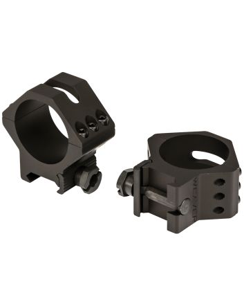 Weaver Mounts 99682 Six-Hole Picatinny RingsMatte Black 34mm Low