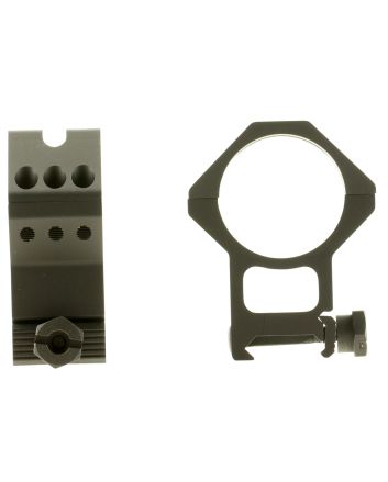 Weaver Mounts 99686 Six-Hole Skeleton RingsMatte Black 34mm Extra Extra High