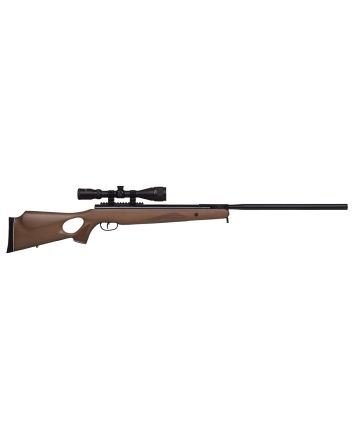 Benjamin BT725WNP Trail XLNitrogen Piston 25 Pellet Black Hardwood Fixed Thumbhole Stock 3-9x40mm AO
