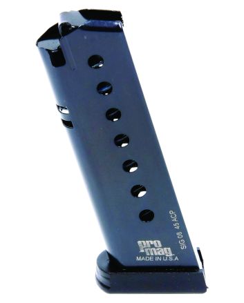 ProMag SIG08 Standard8rd 45 ACP Fits Sig P220 Blued Steel