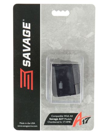 Savage Arms 90022 A17/B1710rd Rotary 17 HMR Black Polymer