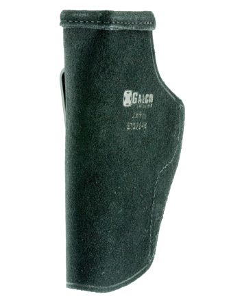 Galco STO224B Stow-N-GoIWB Black Leather Compatible w/ Glock 31/17 Gen1-5/22 Gen1-5 Belt Clip Mount Right Hand