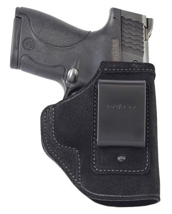 Galco STO266B Stow-N-GoIWB Black Leather Belt Clip Fits 1911 4-4.25" Barrel Right Hand